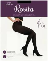 Колготки Rosita Lady Form, 80 den, размер 8, черный