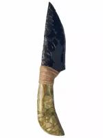 Нож Атам из Обсидиана и Оникса