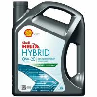 Моторное масло Shell Helix Hybrid 0W-20 5л