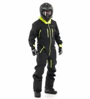 Комбинезон Dragonfly SuperLight 3L MAN Black-Yellow Fluo XXL