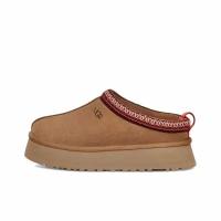 UGG Leather Comfort Soft Fashion Low Help Sports Casual Shoes Womens Maroon