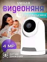 Видеоняня Hiseeu PTZ с функцией поворота