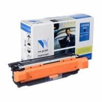 Картридж тонер NV-print для принтеров HP CE252A 504A Yellow желтый совместимый CP3525dn, CP3525n, CP3525x, CM3530, CM3530fs Black черный