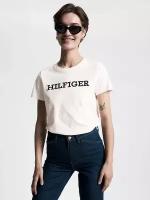 Футболка TOMMY HILFIGER, размер L, бежевый