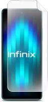 Защитная пленка на Infinix HOT 30 Play (Инфиникс Хот 30 плей) на Экран матовая гидрогелевая с олеофобным покрытием полноклеевое, Brozo