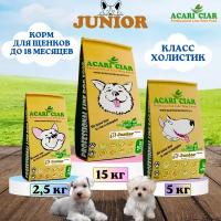 Сухой корм для собак Acari Ciar Junior 15 кг (мини гранула)