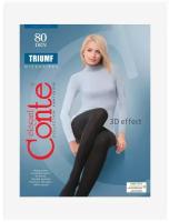 Колготки Conte elegant Triumf, 80 den, размер 6, черный