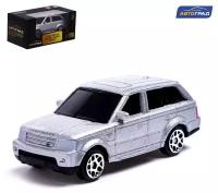 Машина металлическая ТероПром 7153000 LAND ROVER RANGE ROVER SPORT, 1:64, цвет серебро