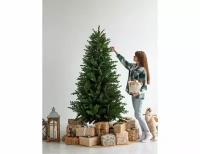 Искусственная елка Кредо Премиум 180 см, литая + ПВХ, GREEN TREES 641-124
