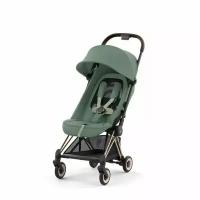 Прогулочная коляска Cybex Coya Leaf Green (шасси Rosegold)