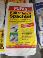 Шпатлевка PUFAS Füll+Finish, белый, 20 кг