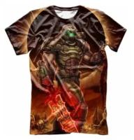 Футболка Doom/ Дум №1, 56, 4XL