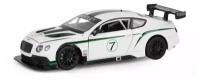 Модель автомобиля Автопанорама Bentley Continental GT3 Concept, белая, 1/24 JВ1200125