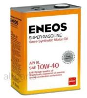 ENEOS OIL1357 Масло моторное ENEOS Super Gasoline SL 10W-40 полусинтетическое 4 л oil1357