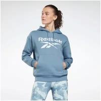 Худи REEBOK RI BL Fleece Hoody GS9393 женская, цвет синий, размер XS