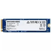 Накопитель SSD Synology SNV3000 SNV3400-800G/PCI-E 3.0 x4/800GB /Скорость чтения 3100МБайт/с Скорость записи 550МБайт/с