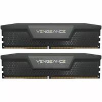 Модуль памяти DIMM 64Gb 2х32Gb DDR5 PC51200 6400MHz Corsair Vengeance Black (CMK64GX5M2B6400C32)