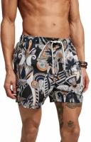 Плавательные шорты Superdry STUDIOS SWIM SHORT, Пол Мужской, Цвет 9KI Agnes Black Print, Размер S