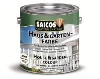 Краска масляная Saicos для дерева для наружных и внутренних работ Haus&Garten-Farbe