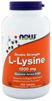 NOW L-Lysine 1000 mg (250 таб)