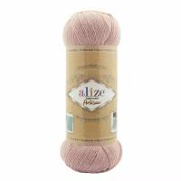 Пряжа SUPERWASH ARTISAN ALIZE, пудра - 161, 75% SW шерсть, 25% полиамид, 5 мотков, 100 г, 420 м