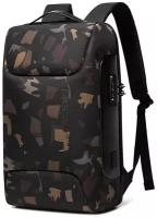 Рюкзак BANGE BG7216 черный камуфляж, 15.6"