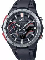 Наручные часы CASIO Edifice, черный, серебряный