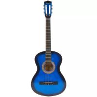 Классическая гитара Belucci BC3805 BLS синий берст sunburst