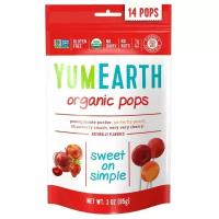 Леденцы на палочке YumEarth Organic Pops ассорти