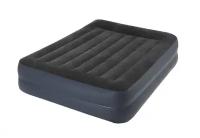 Надувная кровать Intex Pillow Rest Raised Bed (64124), темно-синий