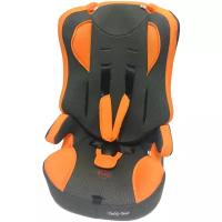 Автокресло группа 1/2/3 9-36 кг Teddy Bear без вкладыша 513 RF ORANGE+BLACK DOT