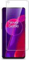 Защитное стекло на OnePlus 9RT (ВанПлюс 9РТ) на Экран, гибридное: пленка + стекловолокно, прозрачное силиконовая клеевая основа Hybrid Glass, Brozo