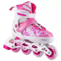 Раздвижные роликовые коньки ALPHA CAPRICE BELL pink (S)