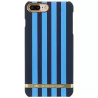 Richmond Finch Чехол Richmond & Finch Reverside Satin Stripes для iPhone 7/8 Plus темно-синий/голубой IP7-0977