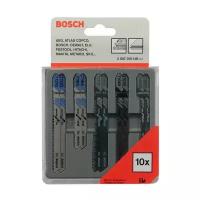 Набор пилок для лобзика BOSCH 2607010148 10 шт