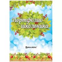 Листы-вкладыши для портфолио школьника, 14 разделов, 16 листов, "Окружающий мир", BRAUBERG, 126896