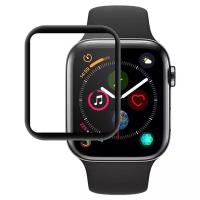 Противоударное стекло для Apple Watch 42, чёрное