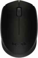 Мышка Logitech B170 Black (беспроводная оптическая (910-004798/006537)