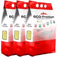 ECO Premium Ромашка наполнитель древесный 1,9 кг 5 л х 3 шт