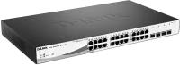 Коммутатор D-link DGS-1210-28/ME/A2B Gigabit Smart Switch with 24 10/100/1000Base-T ports and 4 Gigabit MiniGBIC (SFP) ports