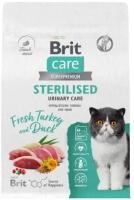 Корм сухой Brit CARE Cat Sterilised Urinary Care для стерилизованных кошек профилактика МКБ с индейкой и уткой 7 кг