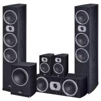 Комплекты акустики 5.1 Heco Victa Prime 702 Set 5.1 black (702+302+102+252 A)