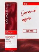 Набор из 3 штук Крем-краска для волос Concept Fusion 100 мл Карамельное яблоко Caramel Apple 8.5