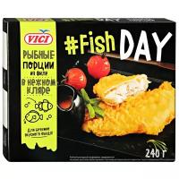 Vici Рыбные порции из филе в нежном кляре Fish Day коробка