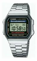 Наручные часы CASIO A-168WA-1, серебряный