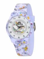Часы наручные женские Радуга 209 белые бабочки. Сверхтонкий корпус и мягкий прочный ремешок.Для стильных девушек