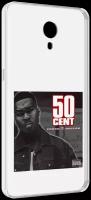 Чехол MyPads 50 Cent - Power Of The Dollar для Meizu M3 Note задняя-панель-накладка-бампер