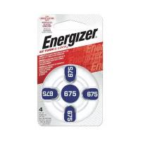 Батарейки для слуховых аппаратов комплект 4 шт, ENERGIZER Zinc Air 675, блистер, E001082205, 1 шт