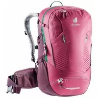 Рюкзак велосипедный Deuter Trans Alpine 28 SL (цвет: ruby- blackberry)