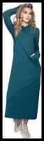 Платье женское/ElenaTex/N.E.W./П-135(футер);58 размер; петроль